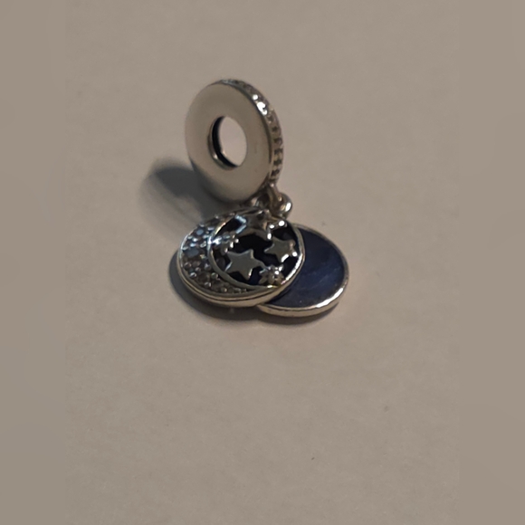 PANDORA LOVE YOU TO THE MOON AND BACK CHARM 925 ALE - Picture 2 of 5